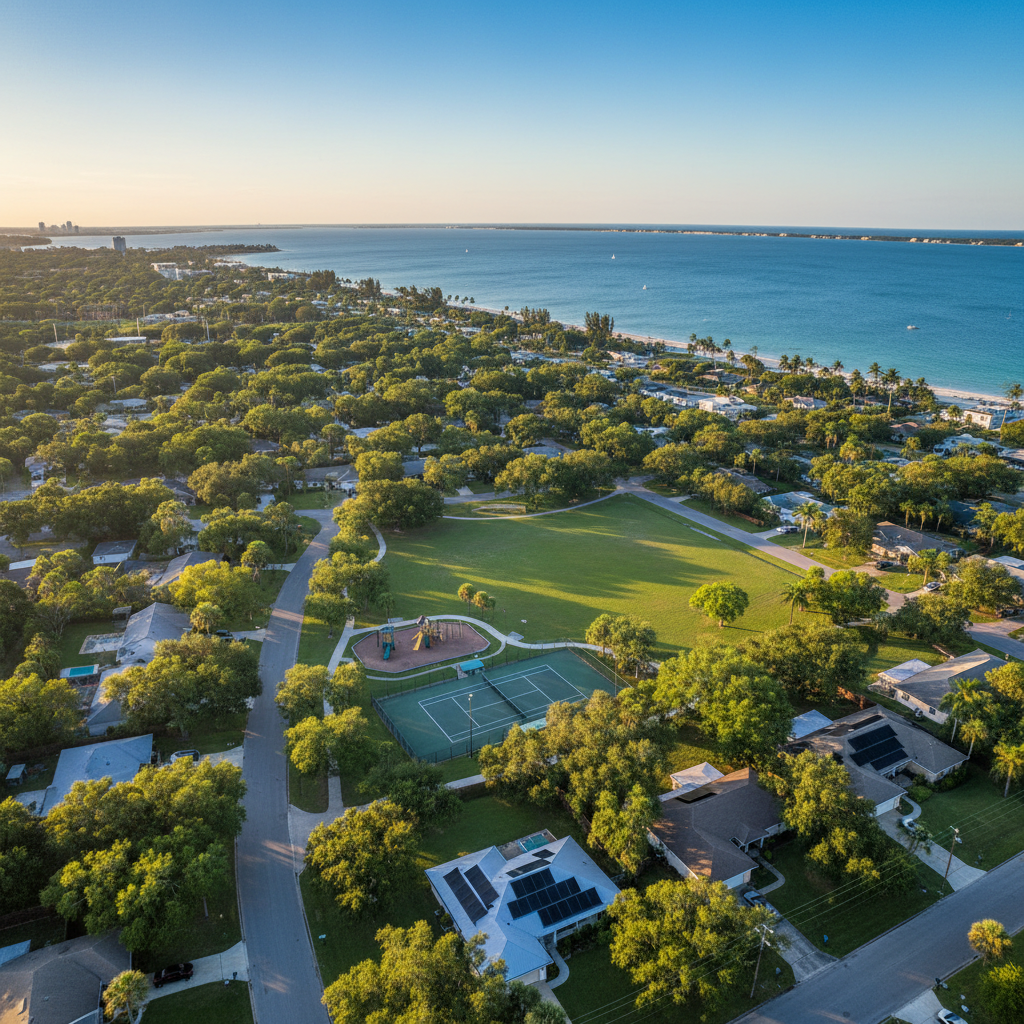 Bairros Sustentáveis em St. Petersburg FL para Famílias 2026